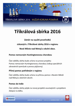 záměry - Farnost Nové Město nad Metují