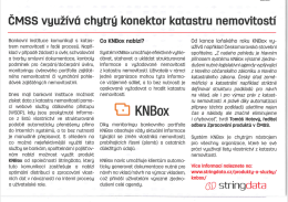 ČMSS využ&iacute;va chytry konektor katastru nemovitost&iacute;