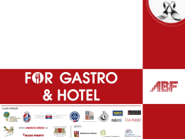 For Gastro & Hotel 2015