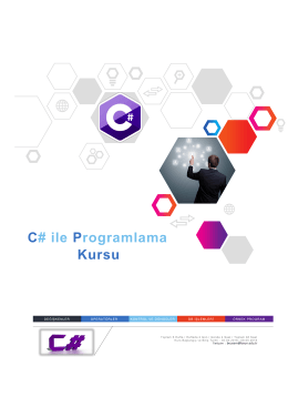 C# ile Programlama Kursu
