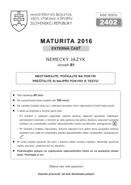 maturita 2016 - Zmaturuj.sk