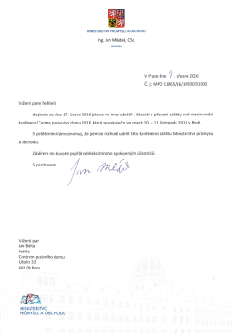 Ministerstvo průmyslu a obchodu