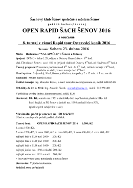 open rapid šach šenov 2016