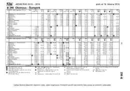 290 Olomouc - Šumperk 290