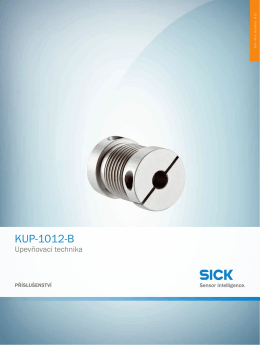 Upevňovací technika KUP-1012-B, On-line datový list
