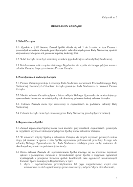 pdf Regulamin Zarządu