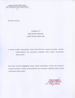 Uchwała nr 3 Rady Służby Publicznej (format: pdf, rozmiar: 305.23 KB)