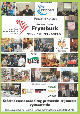 wellness hotel frymburk 12. - 13. 11. 2015