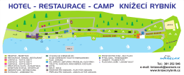 HOTEL - RESTAURACE - CAMP KN&Iacute;ŽEC&Iacute; RYBN&Iacute;K