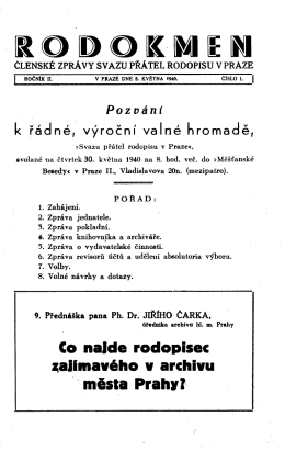 člensk&eacute; zpr&aacute;vy II/1