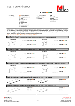 Multifunkční stoly 2013 prvky pdf