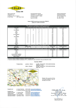 Lom Čenkov - COLAS CZ, a.s.