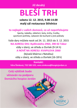 BLESI TRH - Dom&aacute;c&iacute; hospic Jord&aacute;n