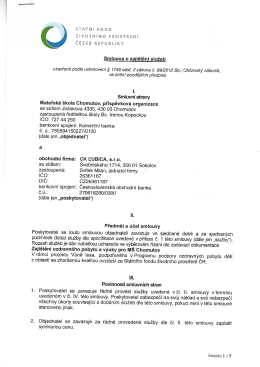 ST&Aacute;TN&Iacute; FOND - Mateřsk&aacute; &scaron;kola Chomutov