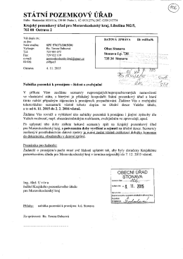 106 - St&aacute;tn&iacute; pozemkov&yacute; &uacute;řad - nab&iacute;dka pozemků k pron&aacute;jmu