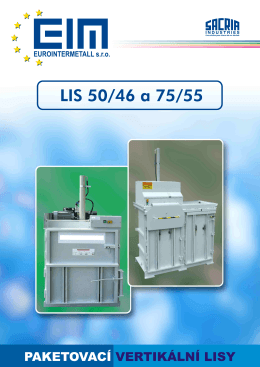 Vertikální lis 5046 a 7055 (*)