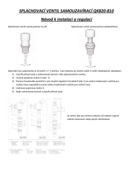 Návod QUIK QK820 - 810
