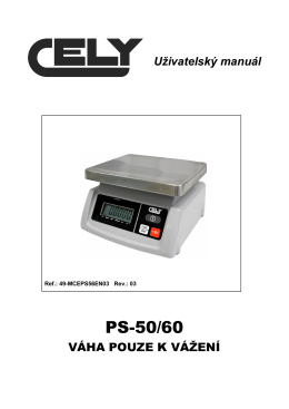 Serie PS-50/60 - PokladnyFiser.cz