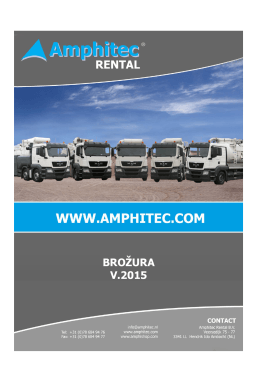 amphitec rental brochure