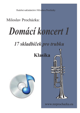 13. Domácí koncert pro trubku