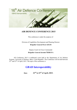 air defence conference 2015