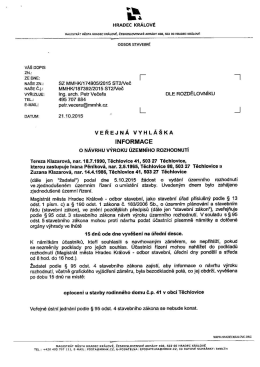 034-2015 - Obec Těchlovice