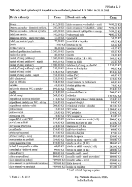 Př&iacute;loha č. 9