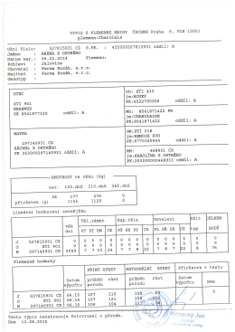 Jm&eacute;no ARENA Z OSTR&Eacute;HO