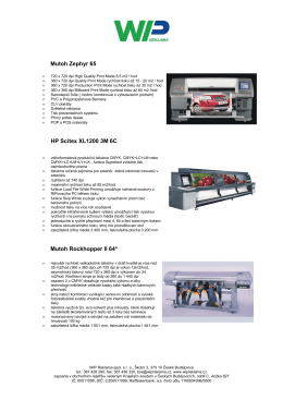 Mutoh Zephyr 65 HP Scitex XL1200 3M 6C Mutoh