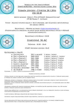 Zimní korunka 2016 stáhnout propozice