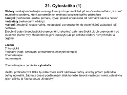 21. Cytostatika