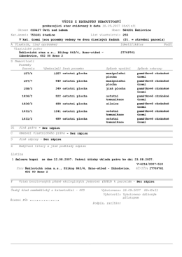 v&yacute;pis z K&Uacute; Stadice