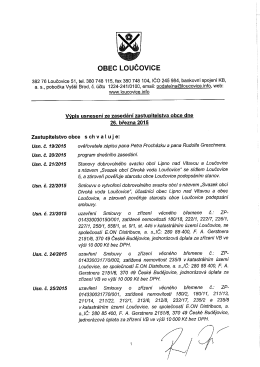 st&aacute;hnout - Loučovice