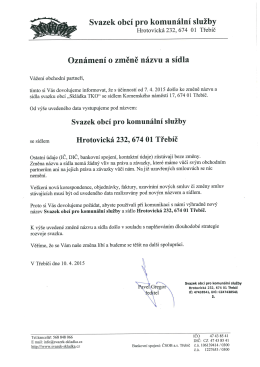 Svazek obc&iacute; pro komun&aacute;ln&iacute; Služby