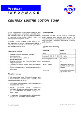 Centrex Lustre Lotion Soap