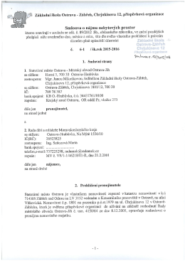 !% Základní škola Ostrava - Zábřeh, Chrjukinova 12, příspěvková
