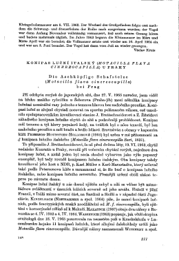 Kleingeﬁedermauser am 8. VII. 1962. Der Wechsel des