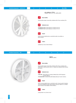 KLAPKA STYL [G100,G1201 - Moje