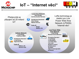 IoT – “Internet věcí“