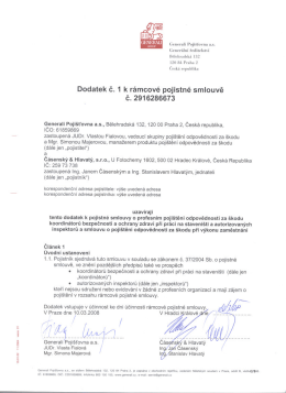 Generali Pojišťovna 41.3.