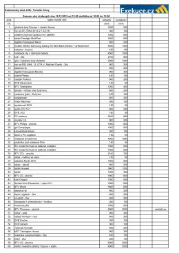 seznam dražených MV - 18.12.2015