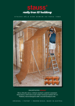 Klima cihlového domu v lehkých stavbách a půdních vestavbách