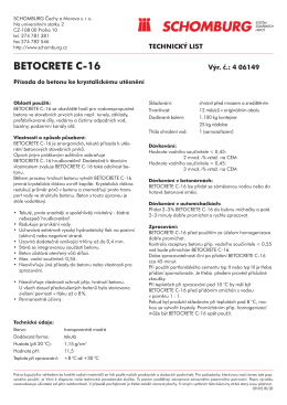 BETOCRETE C-16