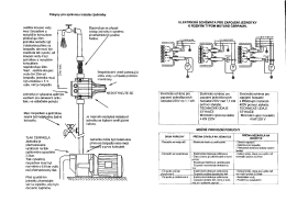 návod - Čerpadla