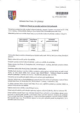 znění - Praha 18 Letňany