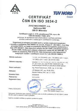 EN Iso 3834-2