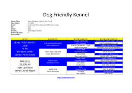 Jakub Reguli - Dog Friendly Kennel