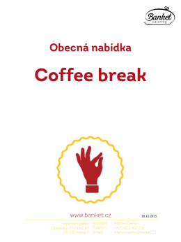 Coffee breaky 2016