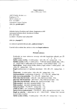 Kupní smlouva - ZŠ Roudnice nad Labem Jungmannova 660