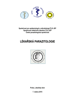 Sborník - Česká parazitologická společnost